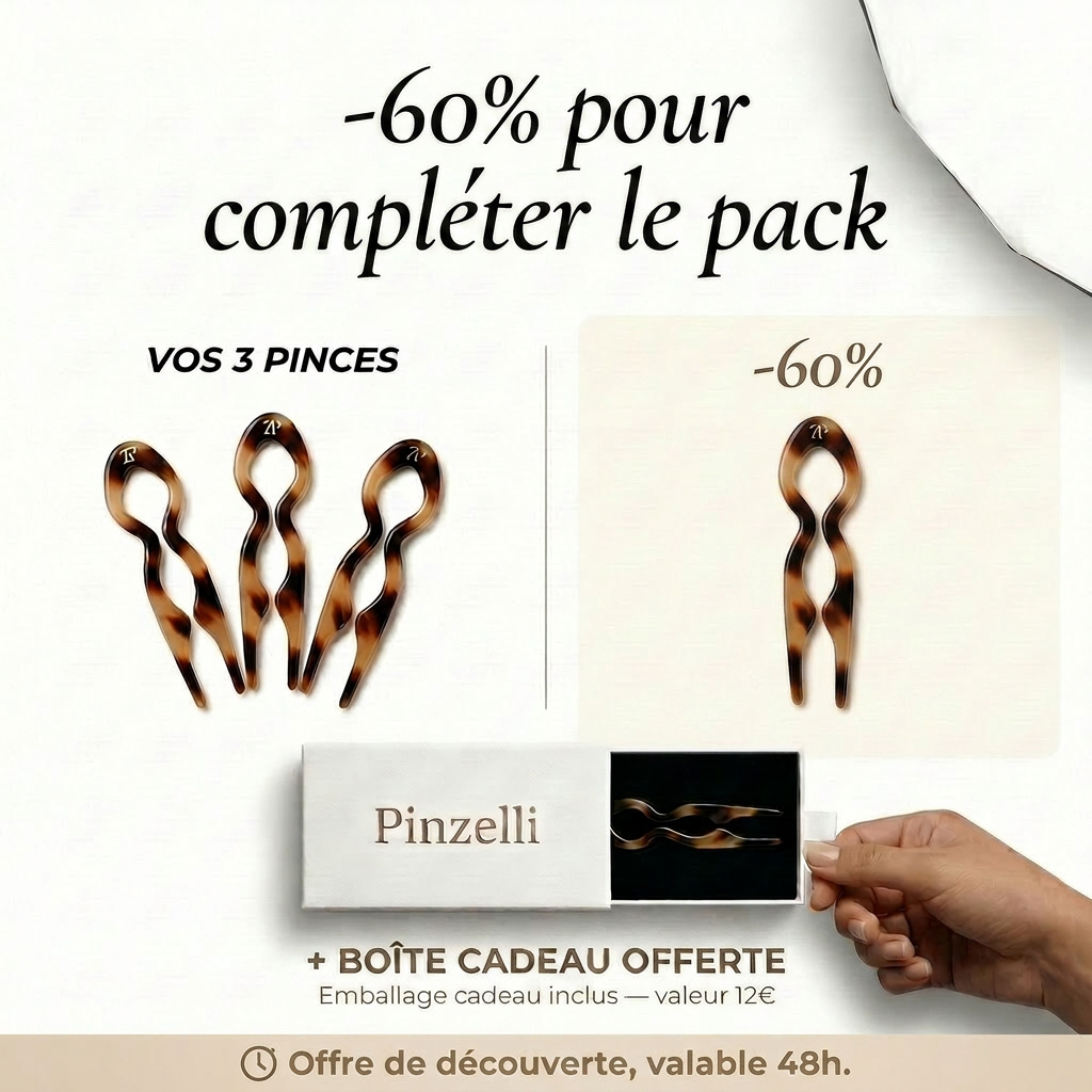 Lot de 3 French Pin (Nouvelle Version)