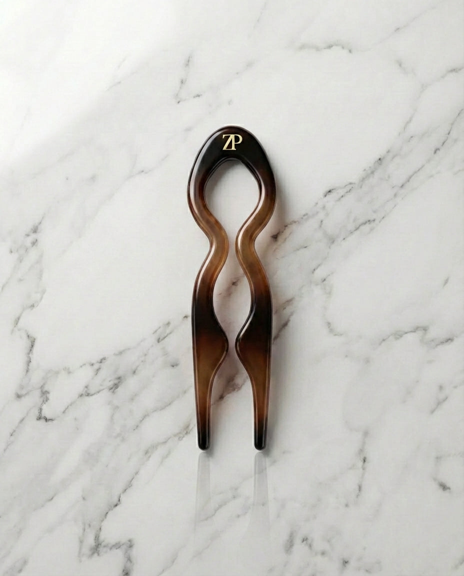 Brown Hairpin