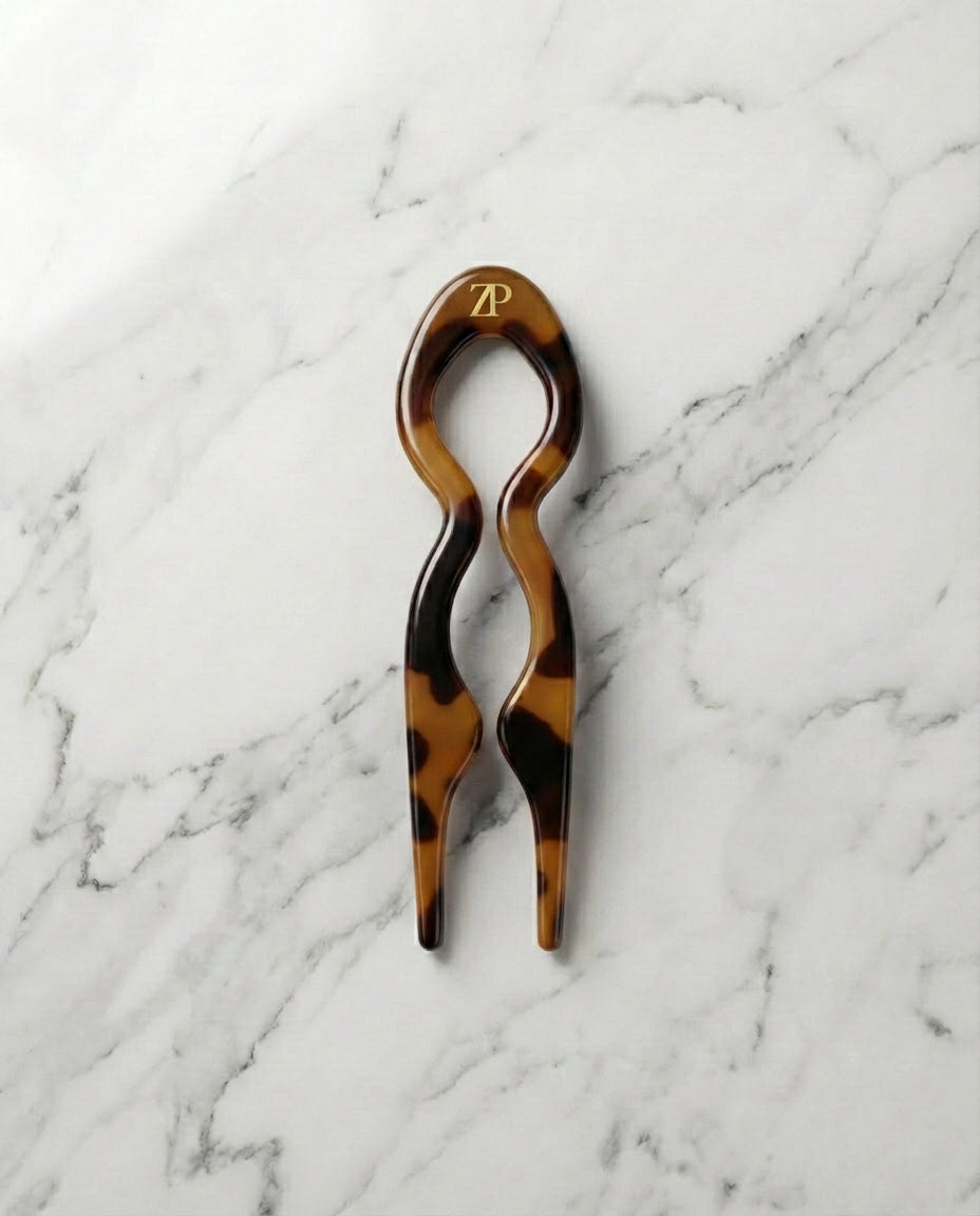 Brown Tortoiseshell Hairpin