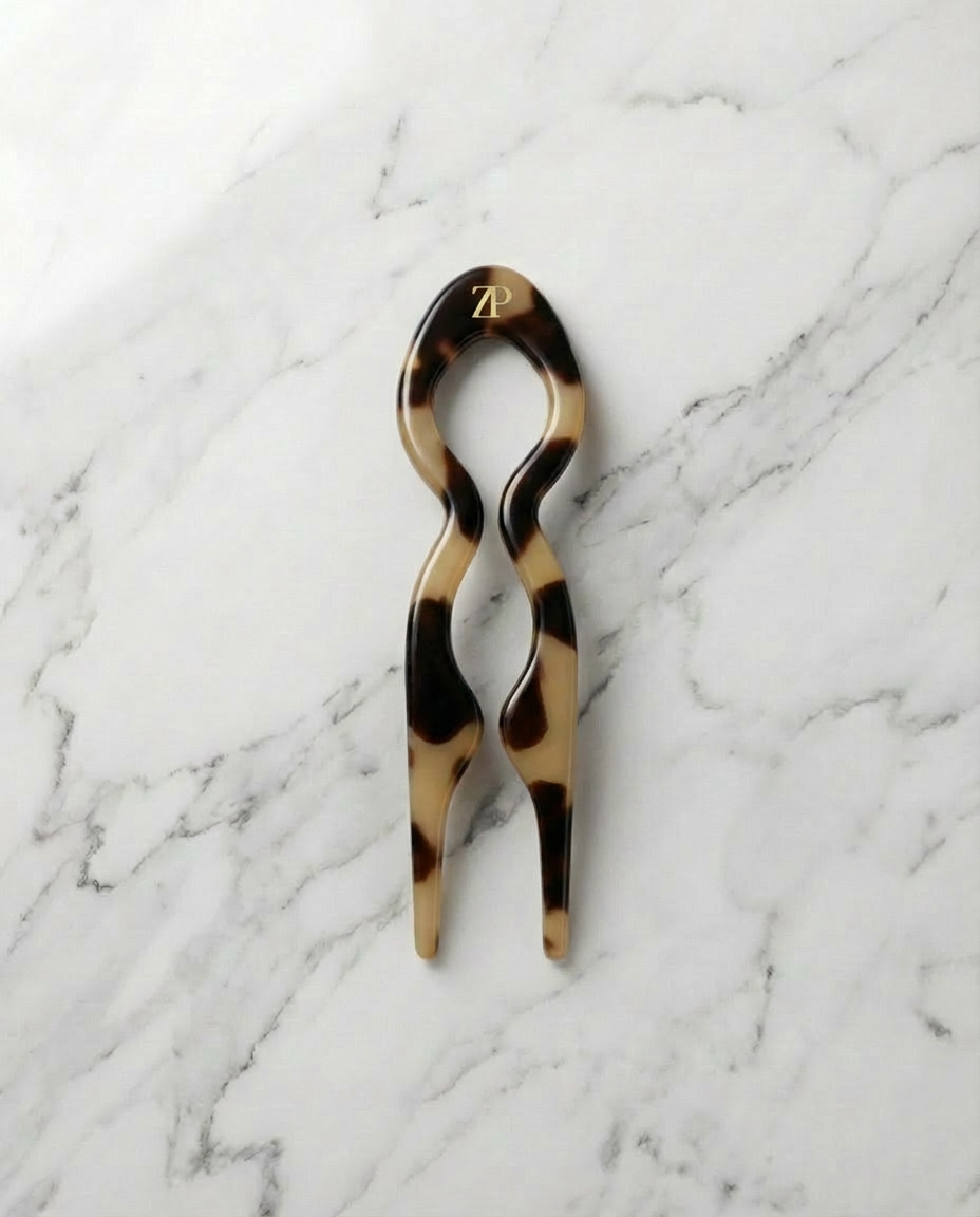 Beige Tortoiseshell Hairpin