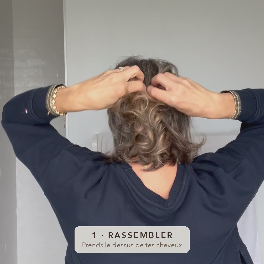 [FR] Coiffée en 30 secondes avec la pince Pinzelli